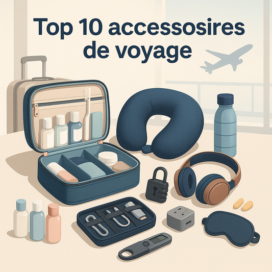 Top 10 accessoires indispensables pour voyager sans stress